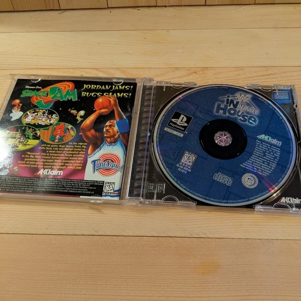 WWF In Your House PlayStation Game Used PlayStation Aklaim